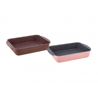 Squared Oven Tray - Brown